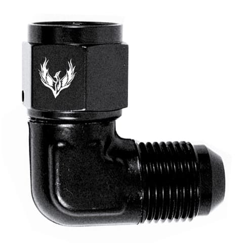 C0X47-3 Female to Male AN Swivel Forged Elbow -16 | 90° - Image 1