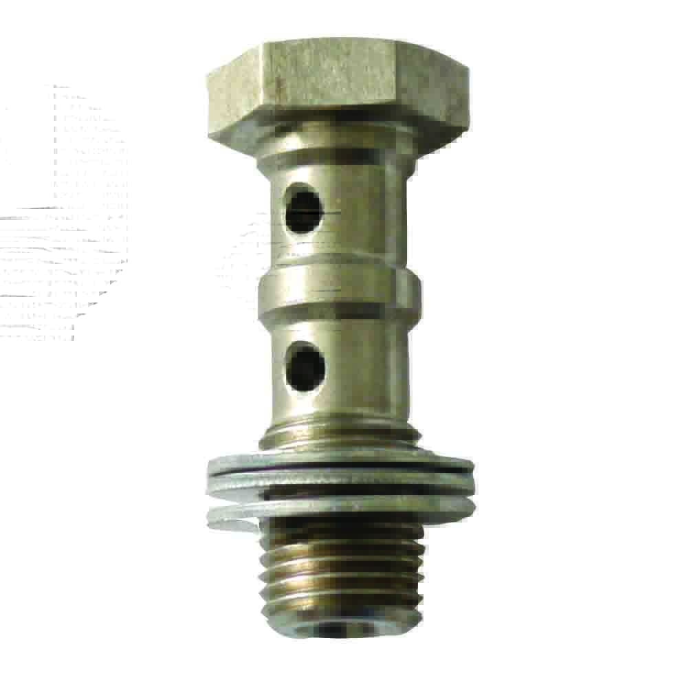 G51XXXXX-7 Double Banjo Bolt 3/8 x 24 | 1.220 Grip Length - Image 1