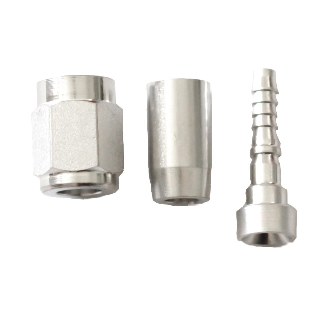 GX00-11 Crimp PTFE Hose End Straight -03 - Image 1