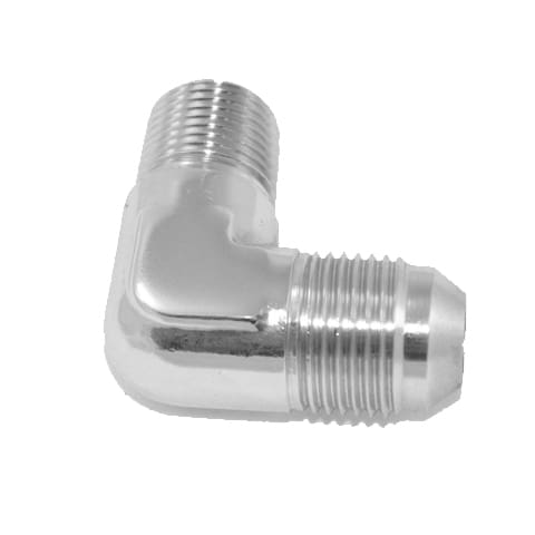BXXX90-5 90° Flare to Pipe Elbow -06 | 1/8 NPT - Image 1