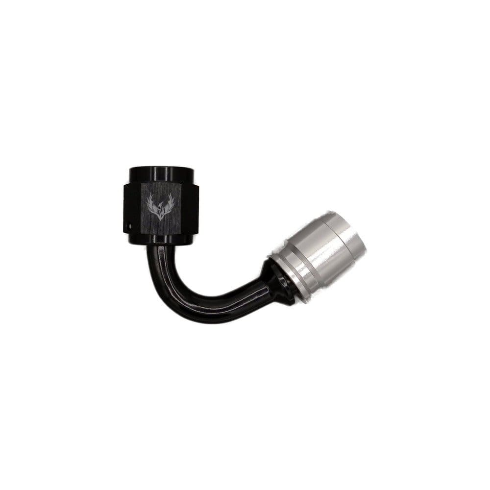 J74120-35 PTFE Crimped Non Swivel Hose End -04 | 120° - Image 1